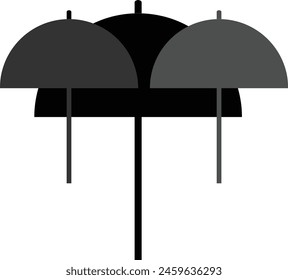 Umbrell design, umbrellas design, vector