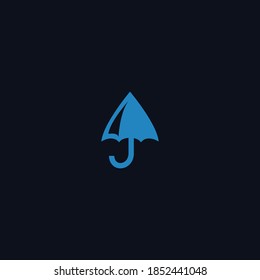 Umbrella Abstraktes Logo, Vektordesign-Vorlage
