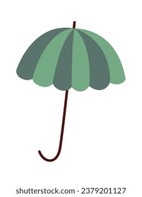 Umbrella Accessory Icon Vector Illustration