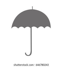 umbrella accessory isolated icon