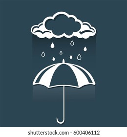 Umbrella against rain
