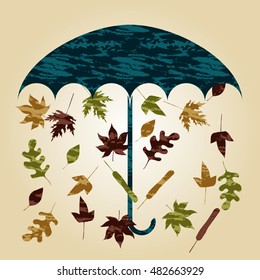 UMBRELLA AUTUMN