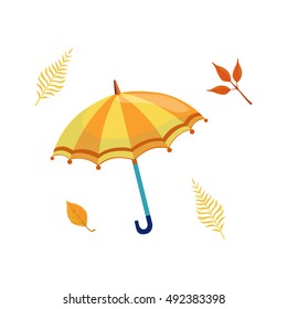 Umbrella As Autumn Attribute