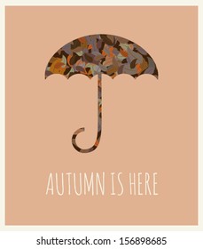 Umbrella - Autumn is here.