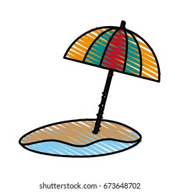 Umbrella beach design