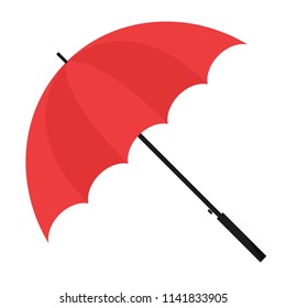umbrella cartoon vector. free space for text. wallpaper.