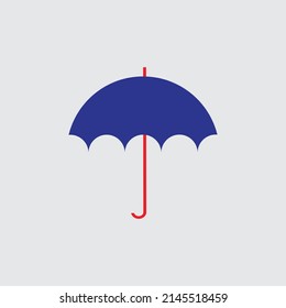 colección de paraguas Diseño de vectores libres