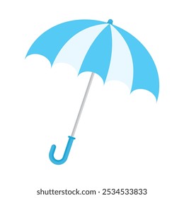 umbrella concept illustration, flat style vector illustration.