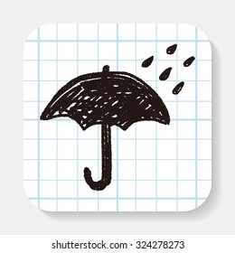 umbrella doodle