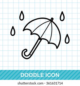 umbrella doodle