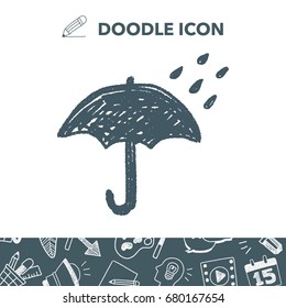 umbrella doodle