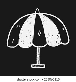 umbrella doodle drawing