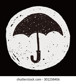 umbrella doodle drawing