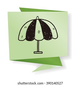 umbrella doodle drawing