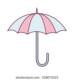 umbrella element isolated icon