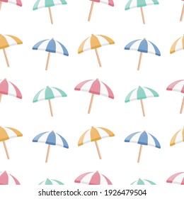 Patrón Emoji de paraguas. Símbolos de fondo sin soldadura de mango acoplado. Vector de meteorología lluviosa de Silhouette Emoticon.