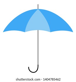 Umbrella flat design vector isolated on white background