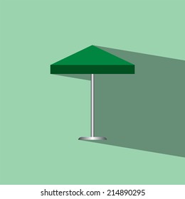 umbrella flat icon  vector illustration eps10  