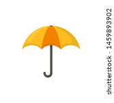 umbrella in flat style on a white background