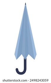Umbrella flat vector illustration isolated on white background.