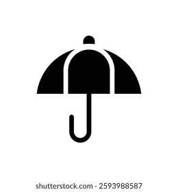 Umbrella Glyph Icon. Umbrella Icon