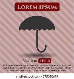 Umbrella high quality icon