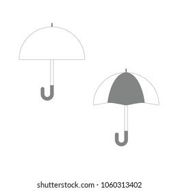 umbrella for icon