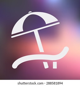 Umbrella icon. 