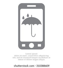 Umbrella icon