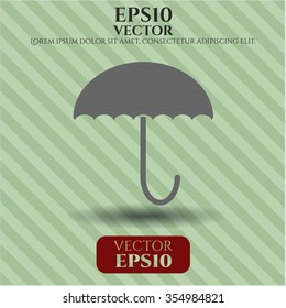 Icono de paraguas