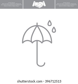 umbrella icon 