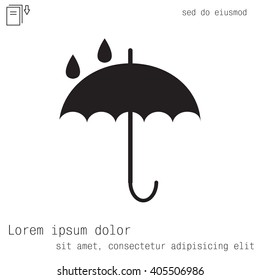 Umbrella icon