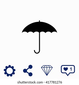Umbrella icon.