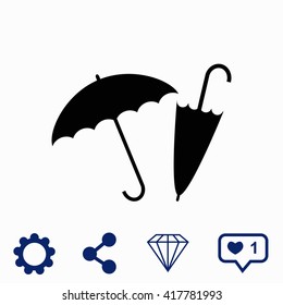 Umbrella icon.