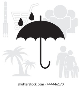Umbrella icon