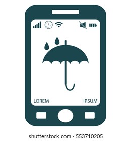 Umbrella icon