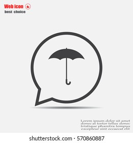 Umbrella icon