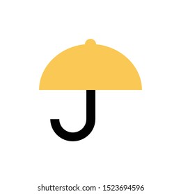 An Umbrella Icon for Autumn Season
