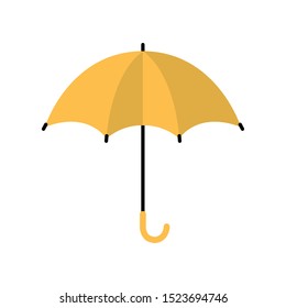 An Umbrella Icon for Autumn Season