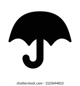 An Umbrella Icon for Autumn Season