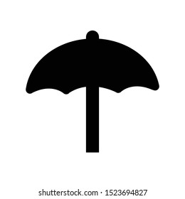 An Umbrella Icon for Autumn Season
