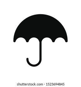 An Umbrella Icon for Autumn Season