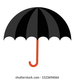 An Umbrella Icon for Autumn Season