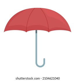 Umbrella icon cartoon vector. Sunshade holding. Protection from rain