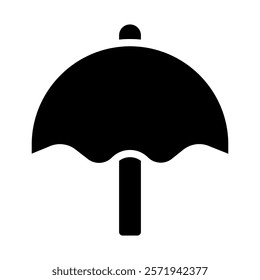 Umbrella icon. Concept of protection, security, and safety.