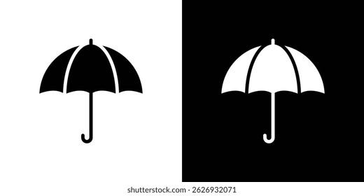 Conceito de ícone de guarda-chuva, ilustração de vetor