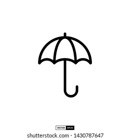 Umbrella icon, design inspiration vector template for web design or mobile app