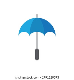 Umbrella icon design isolated on white background