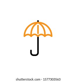 Umbrella icon design template vector