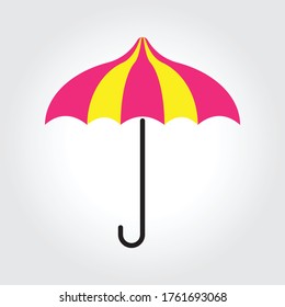 Dachsymbol-Design. Vektorgrafik